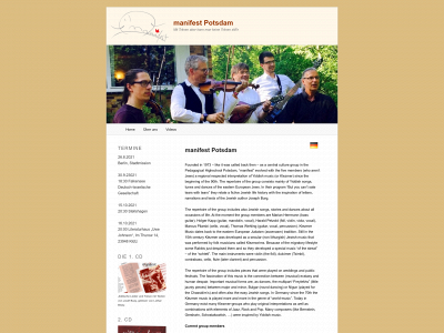 manifest-potsdam.de snapshot