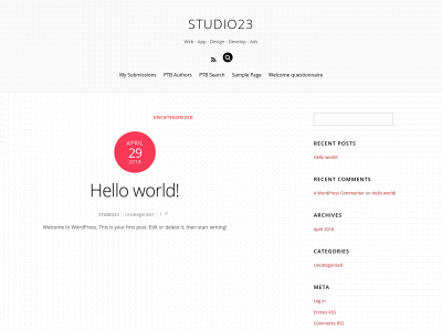 studio23.london snapshot