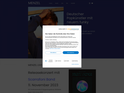 menzelmusic.de snapshot