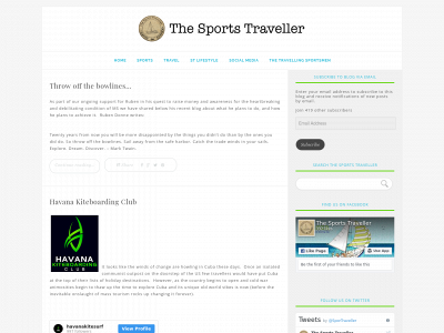 the-sports-traveller.com snapshot