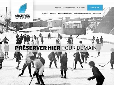 archives-lanaudiere-test.com snapshot