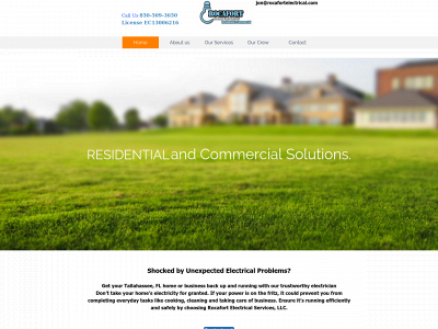 rocafortelectrical.com snapshot