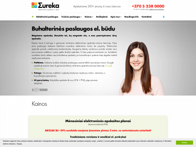 eureka.lt snapshot