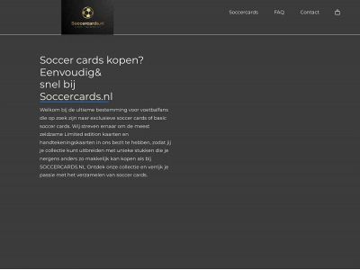 soccercards.nl snapshot