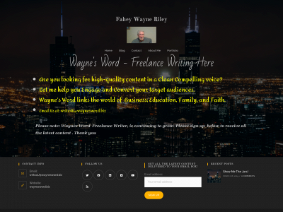 waynesword.biz snapshot