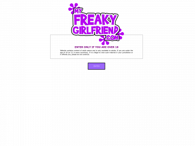 myfreakygirlfriend.com snapshot