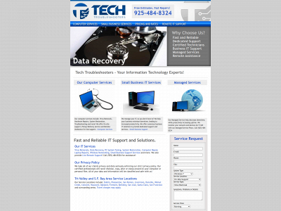 techtroubleshooters.com snapshot