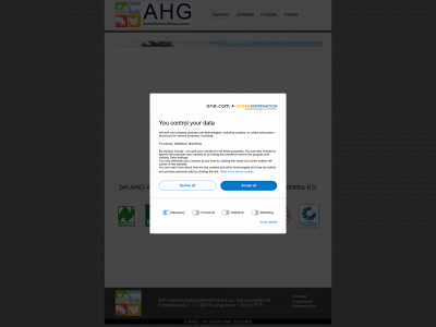 agrarhandelsgesellschaft.de snapshot