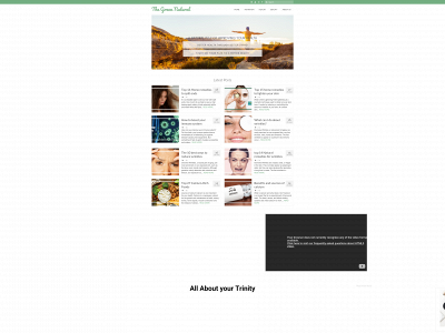 thegreennatural.com snapshot