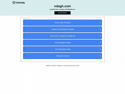 ndagh.com snapshot