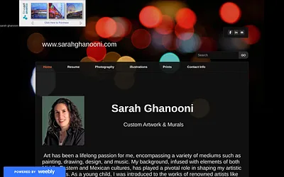 www.sarahghanooni.com snapshot
