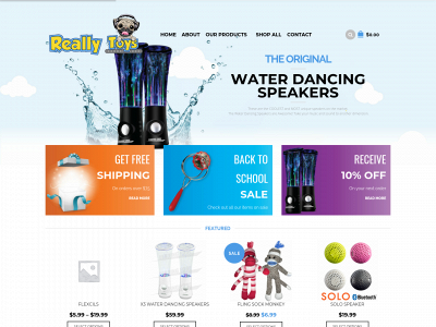reallytoys.com snapshot