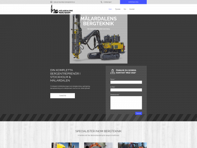 malardalensbergteknik.se snapshot