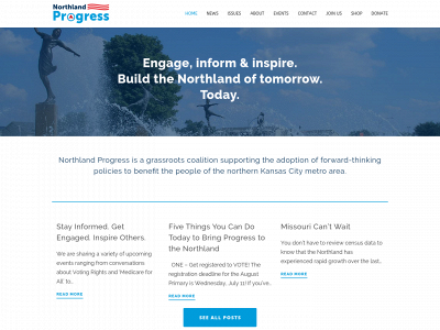 northlandprogress.org snapshot