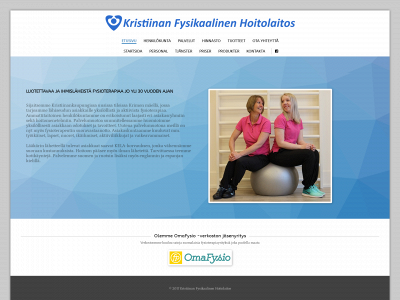 kristiinanfysikaalinenhoitolaitos.fi snapshot