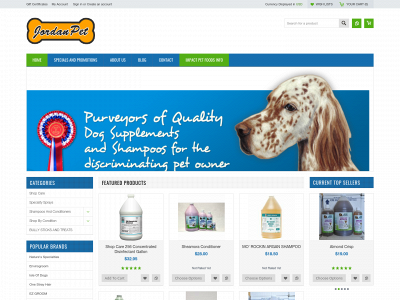 jordanpet.com snapshot