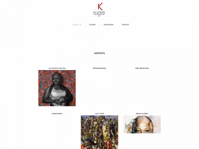 kloserart.com snapshot