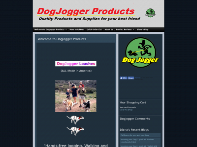 dogjogger.com snapshot