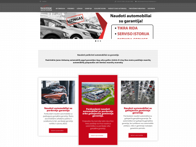 garantiniaiautomobiliai.lt snapshot