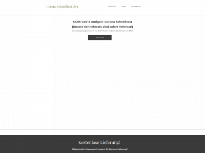 corona-schnelltest-viva.de snapshot