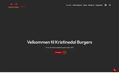kristinedal.dk snapshot