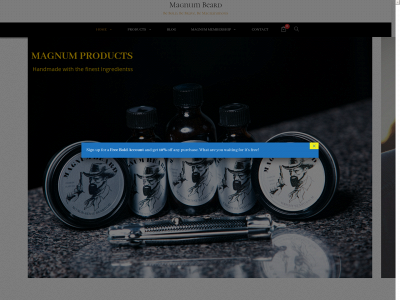 magnumbeard.com snapshot