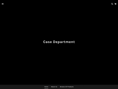 casedepartment.com snapshot