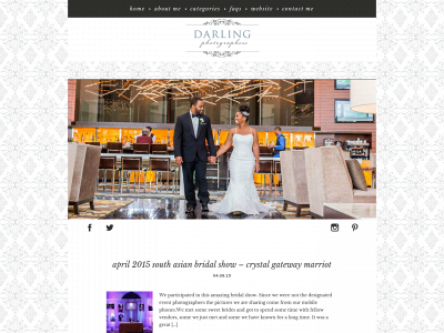 darlingphotographersblog.com snapshot