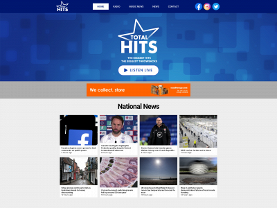 totalhitsradio.com snapshot