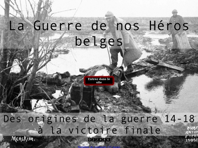 laguerredenosheros.be snapshot