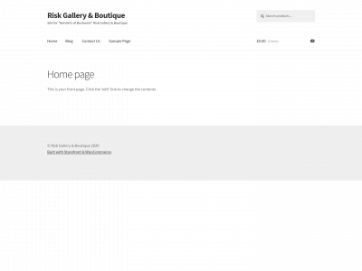 riskgalleryboutique.com snapshot