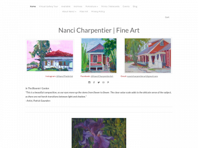www.nancicharpentier.com snapshot
