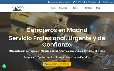 demadridcerrajeros.com snapshot