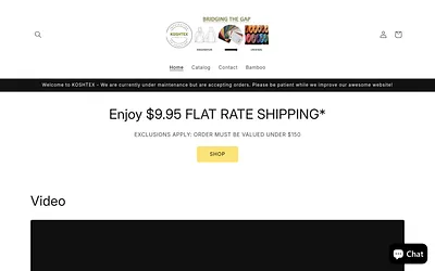 www.koshtex.com snapshot
