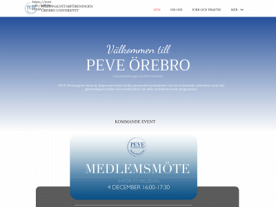 peveforeningen.se snapshot