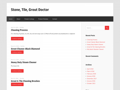 stonetilegroutdoc.com snapshot