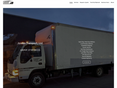 jordantransportltd.com snapshot