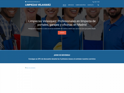 www.limpiezasvelasquez.es snapshot