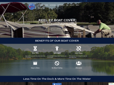 reelezboatcover.com snapshot