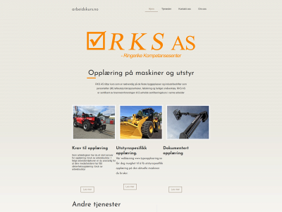 arbeidskurs.no snapshot