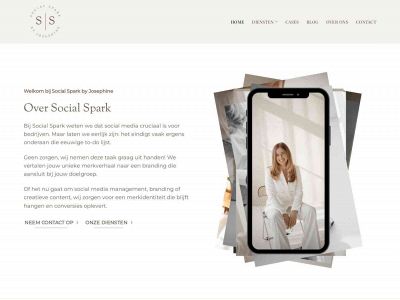 socialsparkbyjosephine.com snapshot