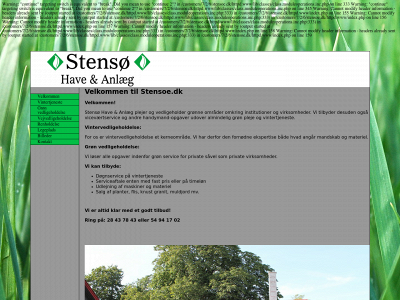 stensoe.dk snapshot