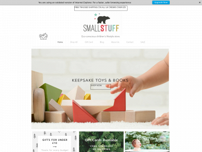 smallstuff.co.uk snapshot