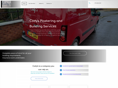 codysplastering.co.uk snapshot
