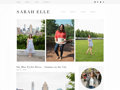 sarah-elle.com snapshot
