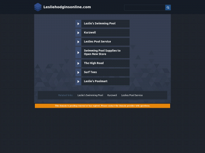 lesliehodginsonline.com snapshot