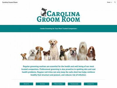 carolinagroomroom.com snapshot