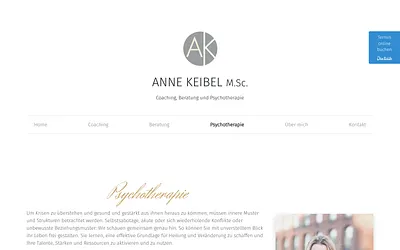 psychotherapiehamburg.info snapshot