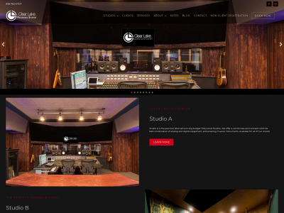 clearlakerecordingstudios.com snapshot