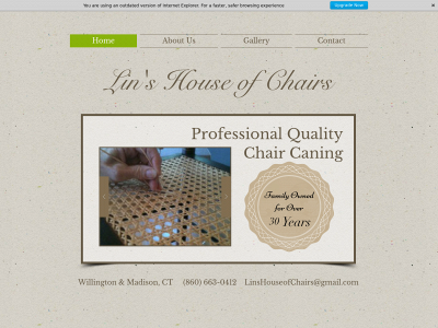 chaircaningct.com snapshot